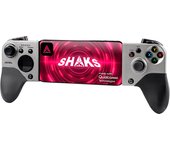 SHAKS S5 XGRIP Gamepad Inalámbrico Extensible para Android, Windows, iOS y X-Cloud, Stadia, GeForce - Controlador de juegos para móvil portátil, impulsado por Qualcomm. 8H de uso. App de Mapeo para Android. Bluetooth o cable.