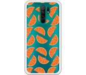 Funda compatible con Xiaomi Redmi 9 - Patron naranjas