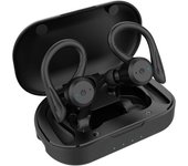 Auriculares inalámbricos Auriculares intrauditivos deportivos TWS, inalámbricos por Bluetooth 5,0, auriculares deportivos, sonido estéreo resistente al agua IPX7, auriculares con micrófono incorporado