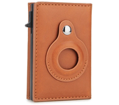 Rfid Credit Card Holder Men Wallets for Airtag Slim Thin Bank Cardholder Case Travel Minimalist Wallet for Apple Air Tag Tracker