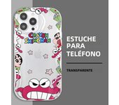 Anime Shinchan Phone Case for Apple iPhone 15 Pro Max 13 14 Plus 12 Mini 11 Pro XR 8 SE 7 XS MAX Cover