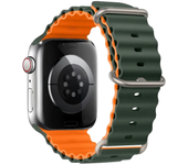 Silicone Strap For watch band 44mm 40mm 49mm 45mm 41mm 38mm accessorie correa bracelet iWatch Ultra 2 series 7 6 5 se 8 9
