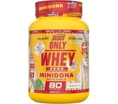 BIG ONLY WHEY ZERO 1 KG MINIDONA CHOCOLATE BLANCO - CONCENTRADO DE PROTEÍNA DE SUERO SIN LACTOSA