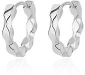 Stainless Steel Square Hoop Earrings for Women 2023 Trending Luxury Gold Plated Round Earring Aesthetic Wedding Jewelry Gift