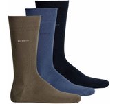 BOSS Calcetines para hombre, paquete de 3 - 3P RS Uni Colors CC, algodón fino y suave, mezcla de algodón 3P RS Uni Colors CC