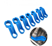 7Pcs Car Auto AC Line Disconnect Tool Set Fuel Line Quick Removal Tool Fuel Line Disconnect Fuel Line Angled Disconnect Tool Set