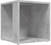 vidaXL Mesa auxiliar madera contrachapada 33x33x34,5 cm Blanco, Negro, Roble Sonoma Mesa de sofá Mesa de Entrada para Salón Consola de Entrada Mueble Recibidor Mesita Mesa auxiliar Salon