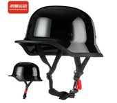 Motorcycle Helmet Classic German Vintage Moto Helmet Retro Casco Moto Helmet Half Face Men Women Casco Moto DOT Approved