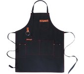 Kitchen Apron high quality For Pros Chef Waterproof Cooking  Apron for Men Canvas With Pockets Fabric Barbecue Father Gift Apron