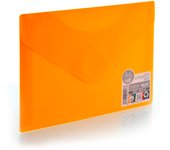 Pack 10 Ud. Carpeta Sobre con Cierre de Velcro - Tamaño A6 para hasta 100 Hojas 80 grs. - REF 90918-  5 Colores Vital Colors  Sólidos con Textura Soft Touch - 100% reciclable -by Office Box