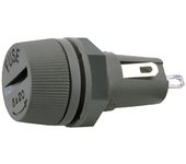 Portafusible con fibra de vidrio para fusibles de 5 x 20 mm Electro Dh 06.026/H 8430552002429
