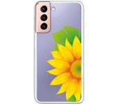 Funda compatible con Samsung Galaxy S21 - S30 (4G/5G) - Medio Girasol