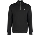 Barbour Pullover Rothley Half Zip Black MOL0438BK31