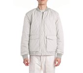 Chaqueta bomber Replay beige guateada para hombre