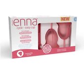 Enna cycle easy cup 2 copas menstruales talla s + aplicador