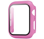 Glass+Cover For Apple Watch case 8 7 6 SE 5 3 iWatch Accessorie Screen Protector Apple watch serie 44mm 45mm 40mm 41mm 38mm 42mm
