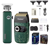 Kemei KM-2027 KM-5098 Professional Hair Clipper and Beard Trimmer New Design USB Rechargeable Shaver for Men Electric Clippers