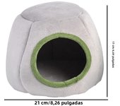 Hamster House Guinea Pig Cage Hamster Cotton House Small Animal Nest Winter Warm Pet Bed For Rodent/Guinea Pig/Rat/Hedgehog