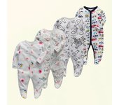 Boy Romper 100% Cotton Polka Dot Newborn Baby Girls Clothes Full Sleeve Summer Jumpsuit 0-12 months Baby Playsuit Baby Clothing