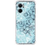 Funda Silicona Antigolpes para Xiaomi Redmi 10 5G diseño Flores 03 Dibujos