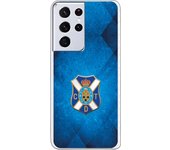 Funda original compatible con Samsung Galaxy S21 Ultra - S30 Ultra - Club Deportivo Tenerife Escudo retro