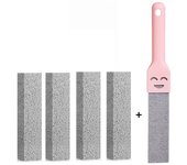 5 PCS Pumice Stone Cleaning Stick Seat Toilet Limescale Rust Stain Dirt Removal Brush Bathroom Tile Sink Household Washing Tools
