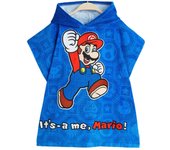 Poncho de microfibra Super Mario - Mario y Luigi 110x55cm  Nintendo MERCHAN-STORE