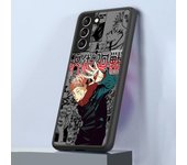Case for Samsung Galaxy S24 Ultra S23 Ultra S20 FE S21 S22 Plus S10 S9 S23 5G Matte Cover Japan Anime Jujutsu Kaisen