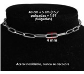 Gold Color Stainless Steel Choker Necklace Women Hip Hop Punk Short Box Link Neck Chains for Women Jewelry Collares de Moda 2024