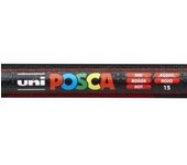 Posca Pc-3ml Marcador de Pintura Rojo - Punta Cónica 0.9-1.3mm - Tinta Al Agua - Resistente Luz (6 Uds)