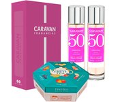 CARAVAN Set de 2 Fragancias de Mujer Nº45+ Caja Regalo Caravan + Joyfull Caja de té piramidal