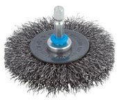Cepillo de Disco de Alambre de Acero Vástago Hexagonal ø75x10mm 2100000 Wolfcraft