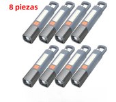 1-10PCS Super Bright LED Flashlight XPE Torch Light With Hook Camping Light USB Rechargeable Zoomable Waterproof Flashlight