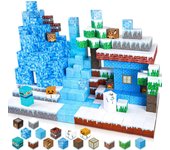 100PCS Magnetic Blocks Build Frozen Castle Magnet WorldToddler Christmas Birthday Gifts Sensory Toys for3+  Girls and Boys