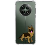 Tumundosmartphone Funda Silicona Antigolpes para Realme 12 5G / 12x 5G diseño Perros 03 Dibujos