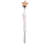 Cadena De Chupete Para Bebe Con Clip De Seguridad En Silicona Juguetes De Mordidor Para Dientes Próximos Cadena De Chupete Integrada Regalo Para Bebe