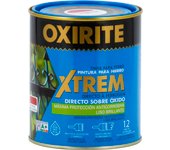 Xylazel Esmalte Antioxidante XTREM Liso Negro 0.750L - Protección Contra la Corrosión