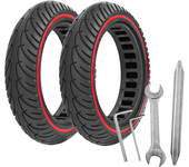 8.5 Inch Honeycomb Soild Tires for Xiaomi M365 1S Pro Electric Scooter Updated Wear-resistant Explosion-proof Damping Tires