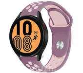 22mm 20mm watch Band for Samsung Galaxy Watch 7-FE-6-5-pro-4-Classic/active 2 Silicone sport hole bracelet Huawei GT 4-3-2 strap