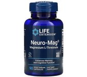 Neuro-Mag, L-Treonato de magnesio, 90 cápsulas vegetarianas de Life Extension