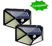 12 Pack de Lámparas De Pared Solar Con 3 Modos Sensor De Movimiento Seguridad Impermeables Para Jardín Garaje Pared Exterior Decorativo Luz Solar Moderno