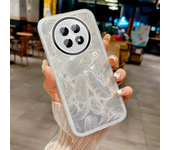 Luxury Feather Glitter Paper Case for Realme 11 4G 10 Pro Plus 11 Pro Plus 12X 12 11 5G 12 Pro Plus 12 Plus Clear Bump Cover