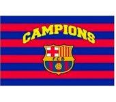 FC Barcelona Bandera Azul 100x150 Cm Oficial Original Estampado