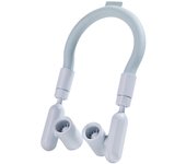 Ventilador de cuello plegable recargable para entrenamientos de gimnasio y viajes diarios, carga USB, ventilador de refrigeración portátil sin aspas