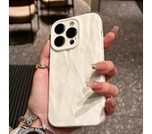 Soft Silicone Phone Case For iPhone16 15 14 13 12 11 Pro Max X Xs XR Max  Candy Bumper Fold Pattern Cover