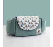 Stroller Bag Mommy Bag Diaper Baby Nappy Bag Stroller Accessories Large Capacity Outdoor Travel Nappy Water Cup Holder