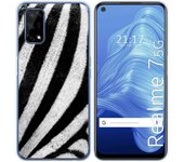 Tumundosmartphone Funda Gel Tpu para Realme 7 5G diseño Animal 02 Dibujos