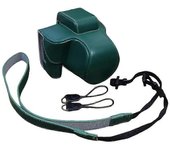 Para Canon EOS R50/R100 desmontable Pu Cuero Cámara Bolsa cubierta protectora con Correa de hombro