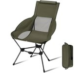 Sillas de camping, sillas de camping para adultos con Bolsa de almacenamiento, Silla de mochilero Ligera y portátil para senderismo al Aire Libre, acampada, Viajes, Playa y picnic