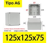 AG Type Waterproof DIY Housing Instrument Case ABS Plastic Project Box Storage Case Enclosure Boxes Electronic Supplies